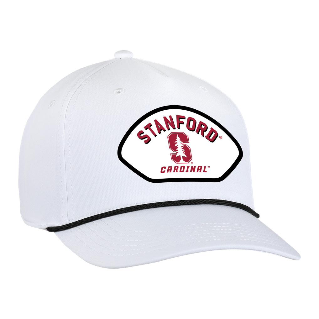  Stanford Cardinal Ahead Alto Rope Adjustable Hat - White